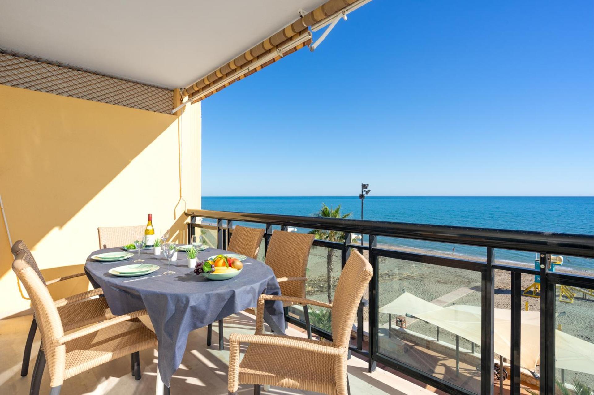 3 Bedroom, Sea Front & Sea View, Plunge Pool Fuengirola Extérieur photo